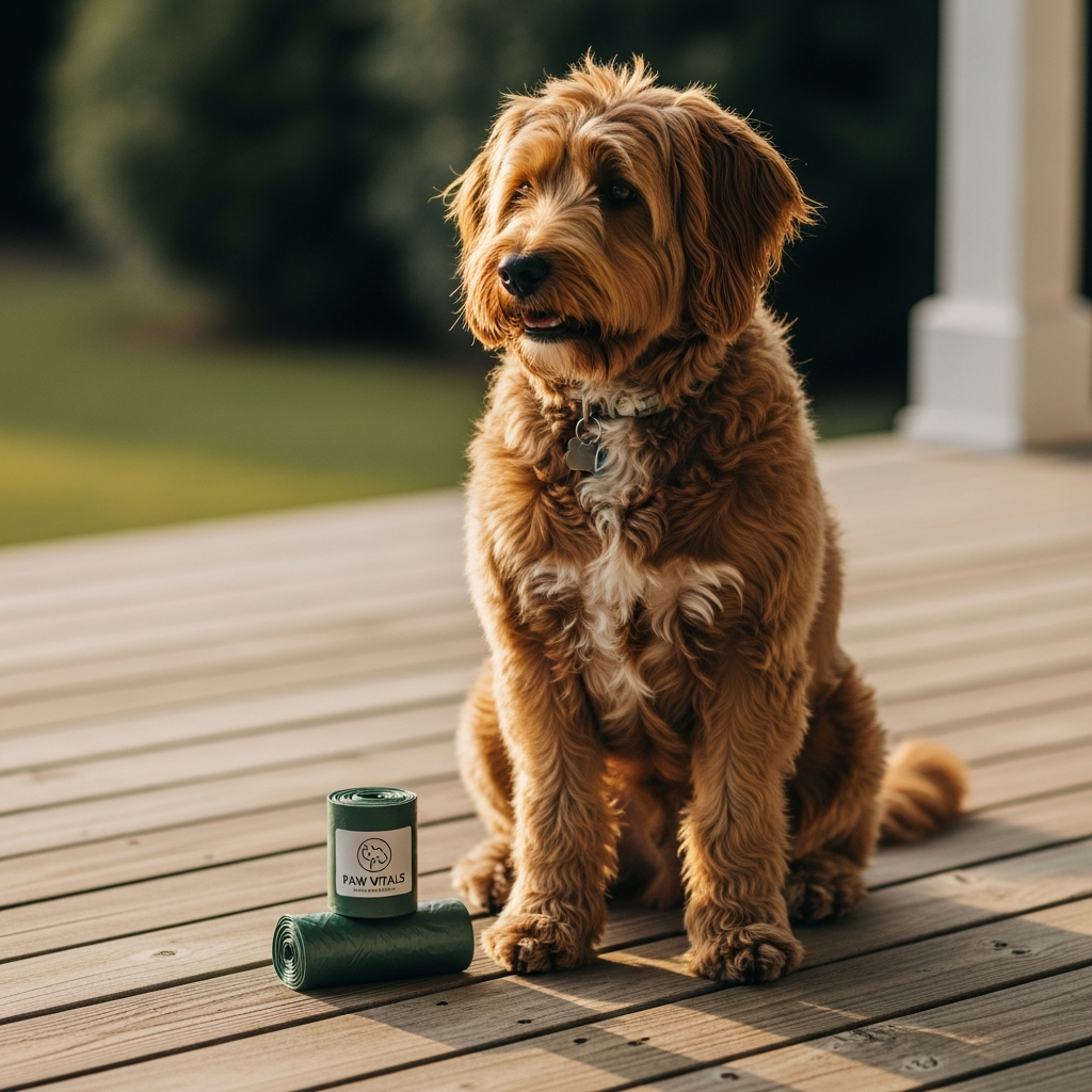 Biodegradable Dog Waste Bags (120 bags / 8 rolls)