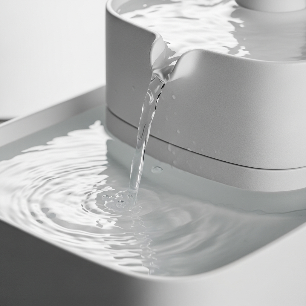 Silent-Flow Cat Water Fountain
