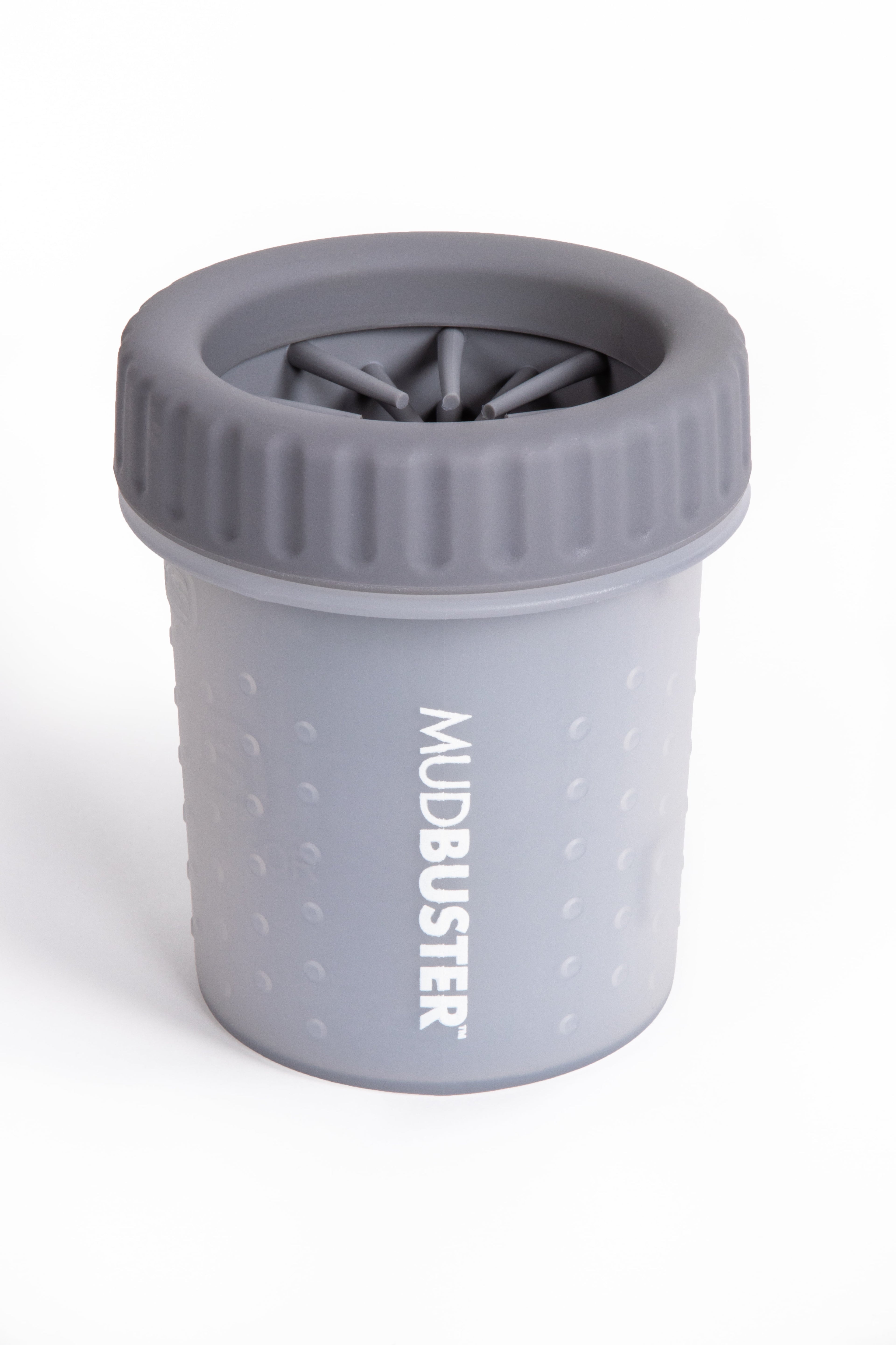 Portable dog paw cleaner cup silicone bristles