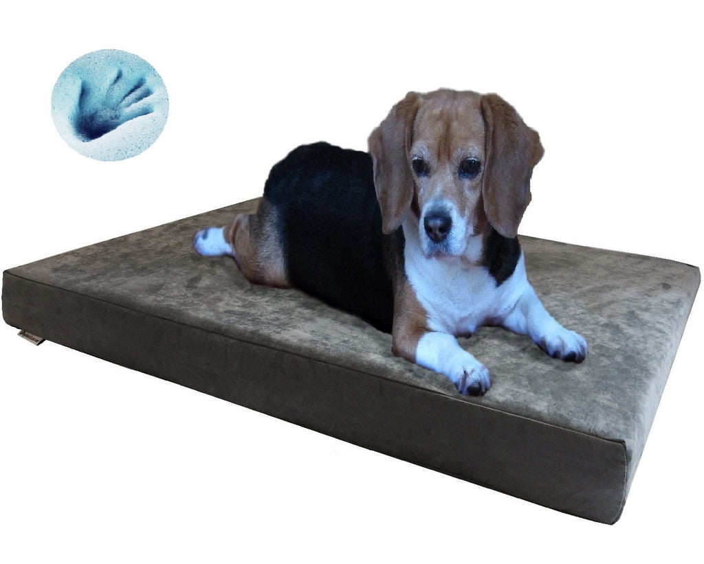 Orthopedic memory foam dog bed large waterproof washable