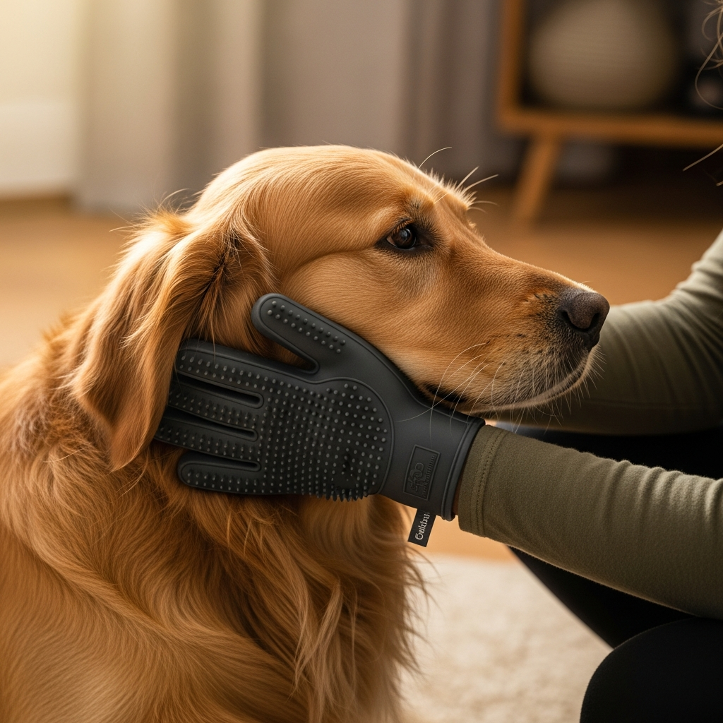 Silicone Deshedding Grooming Glove