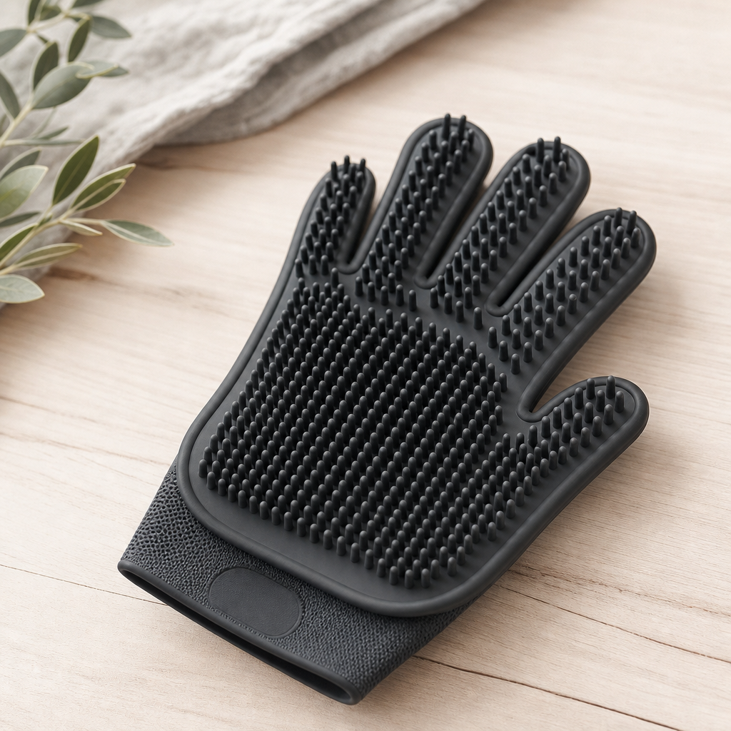 Silicone Deshedding Grooming Glove