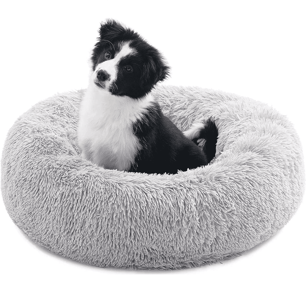 Calming Donut Pet Bed soft plush