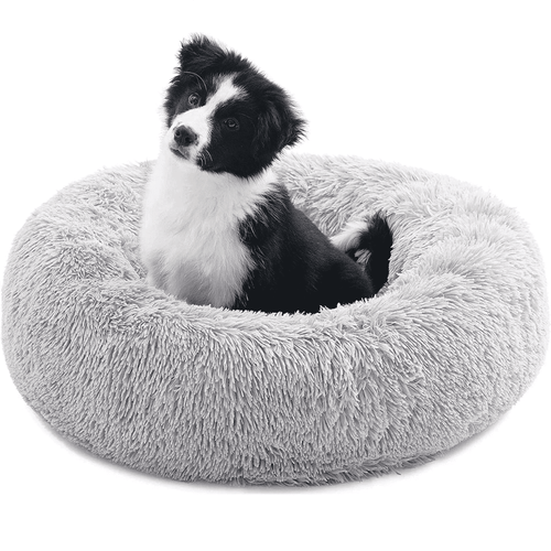 Calming Donut Pet Bed soft plush