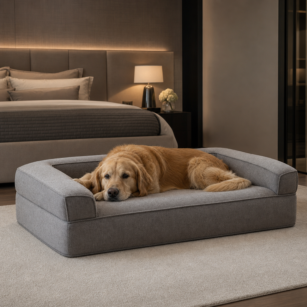 Orthopedic Memory Foam Dog Bed