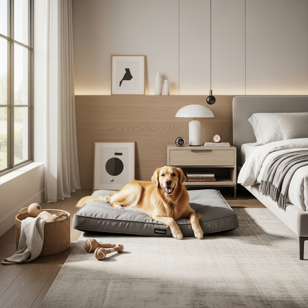 Orthopedic Memory Foam Dog Bed