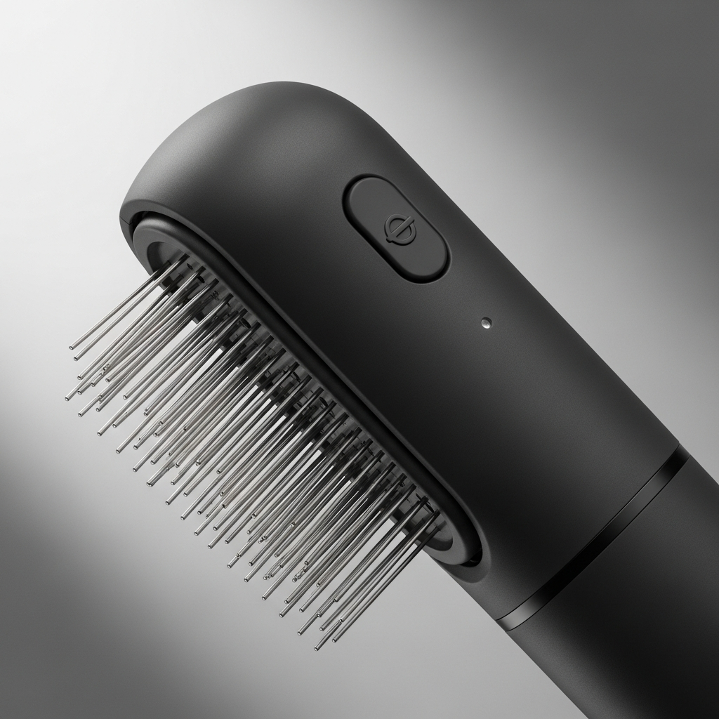 Self-Cleaning Slicker Brush