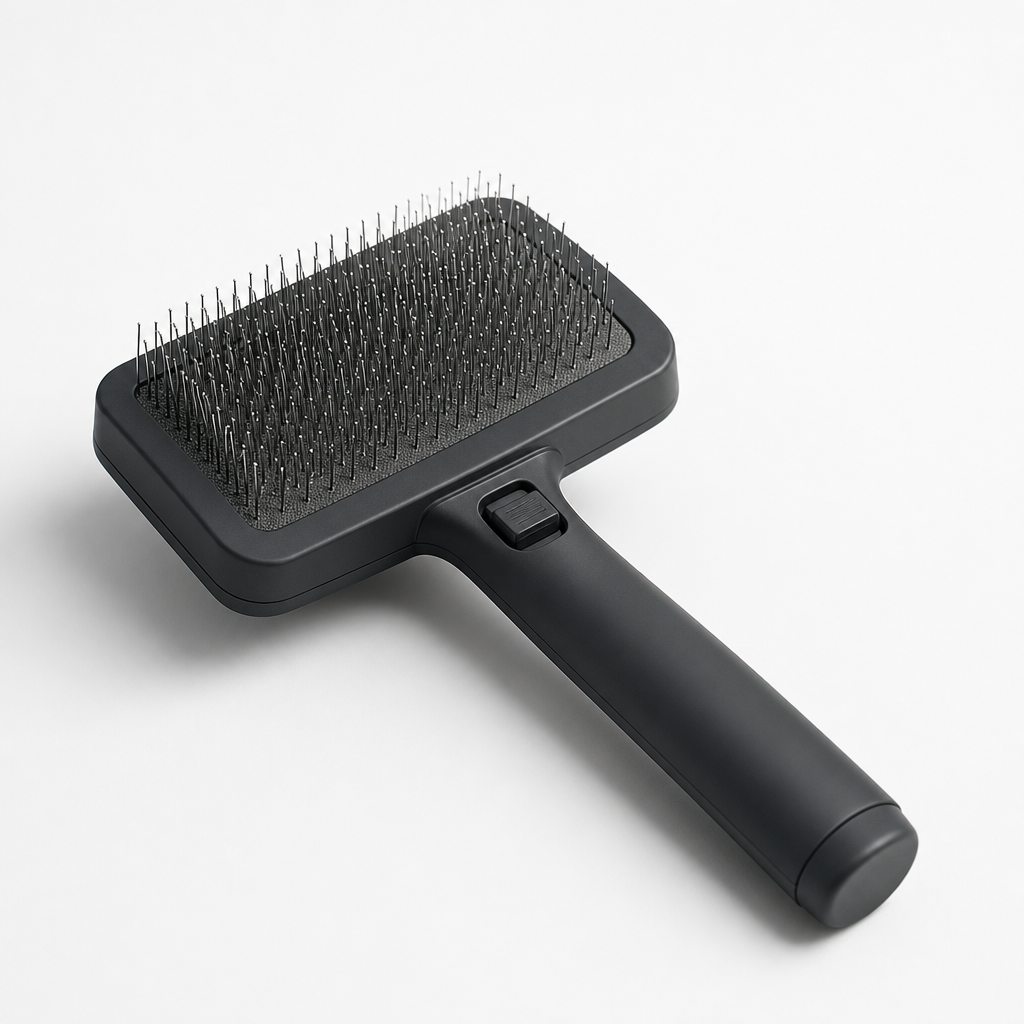 PawVital Self-Cleaning Slicker Brush