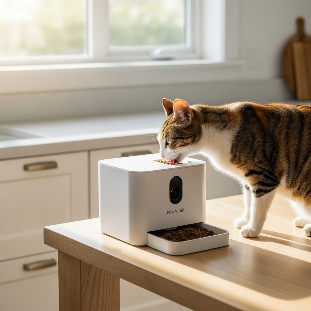 Smart Auto Feeder with HD Camera
